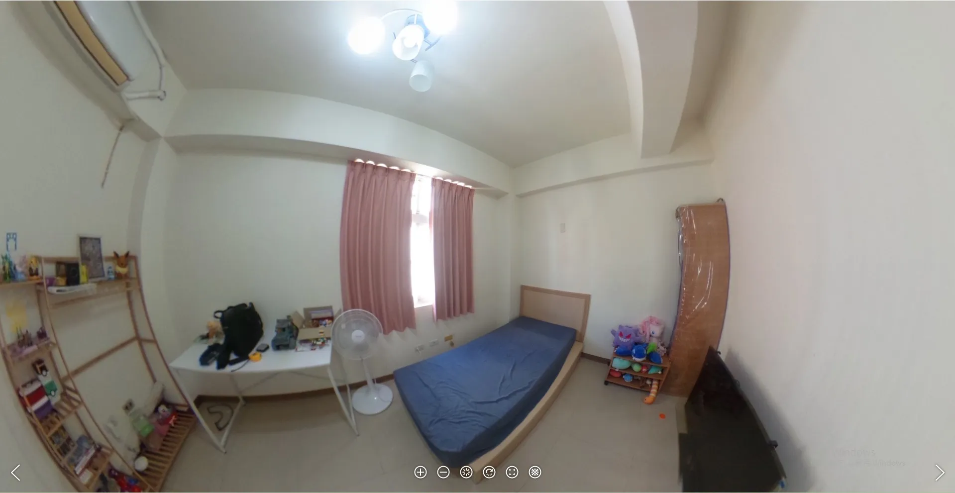 嘉義朴子系統櫃、原始空間、尚未規劃設計，系統櫃-臥室設計