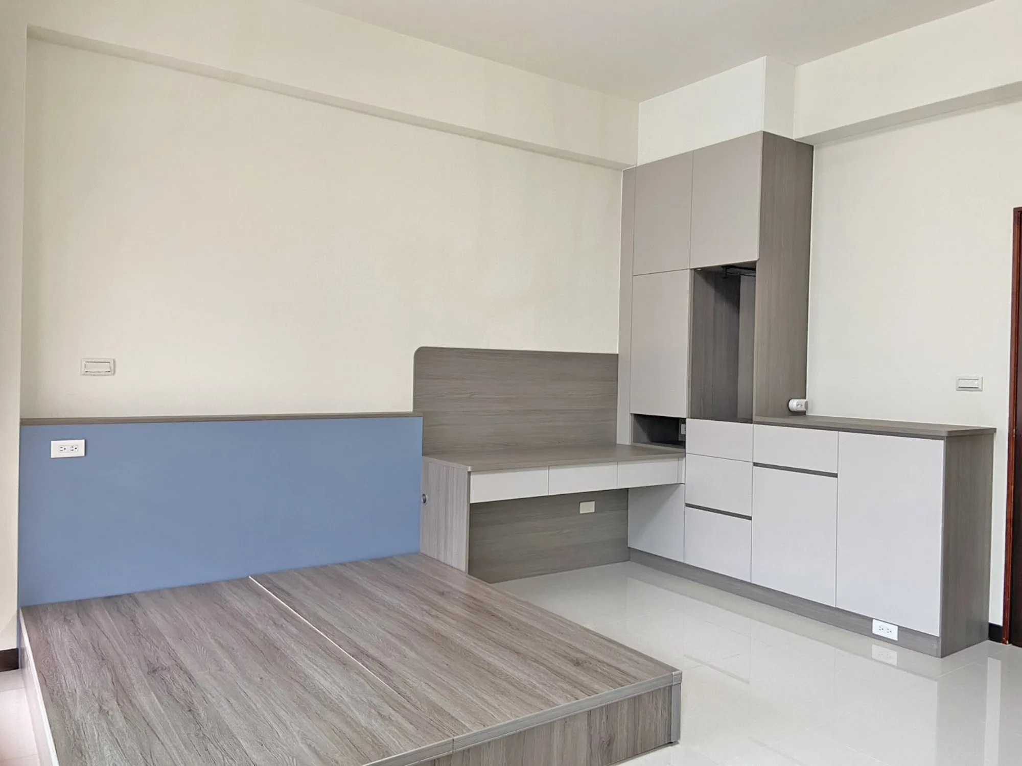 嘉義兒童房規劃-靈活收納與空間動線-嘉德廚櫃